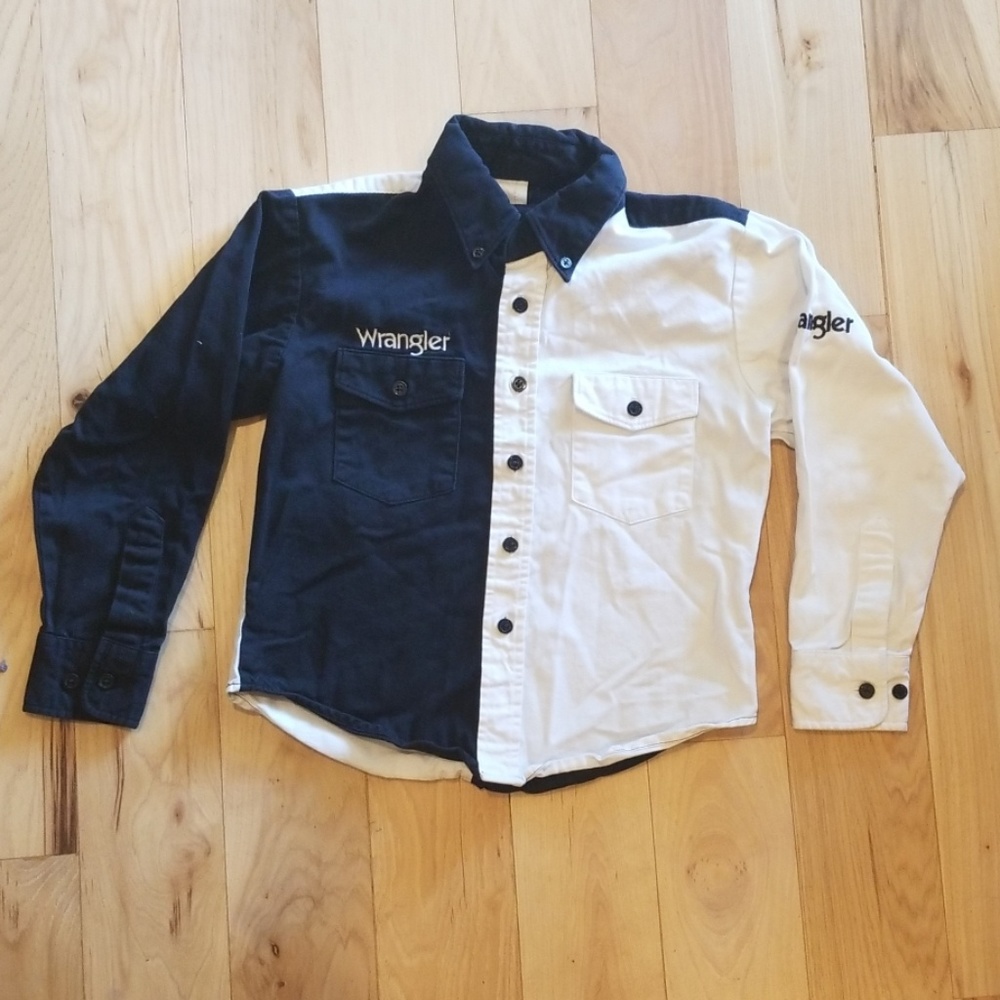 Western style button up shirt